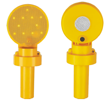 Sinalizador Viario Mini Led 12 c/fotocelula